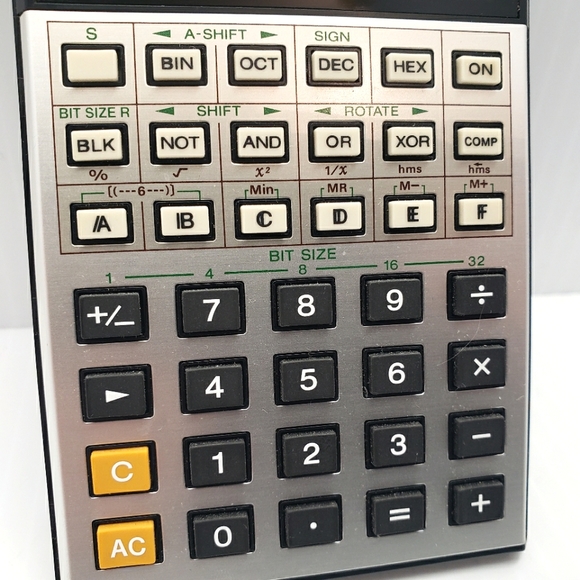 Vintage Casio CM-100 Solar Computer Math Programmer Calculator Tested as Working - Picture 3 of 7
